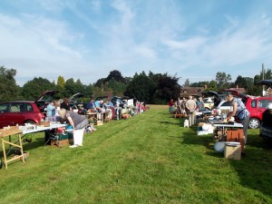 Car Boot - Setting Up